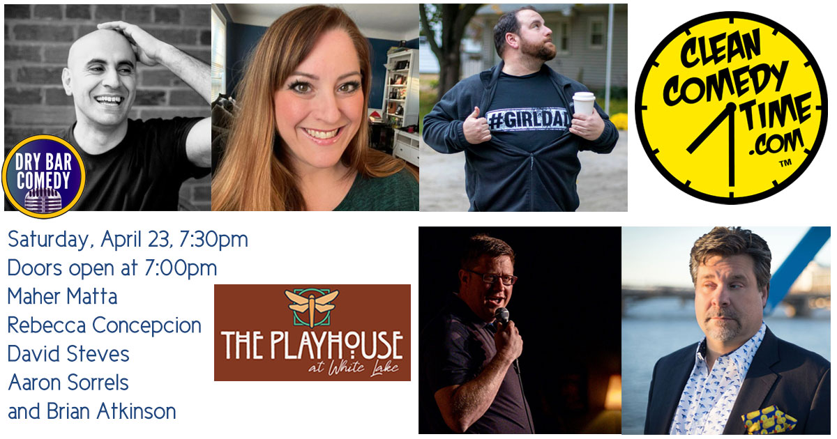 Clean Comedy Time at the Playhouse of White Lake